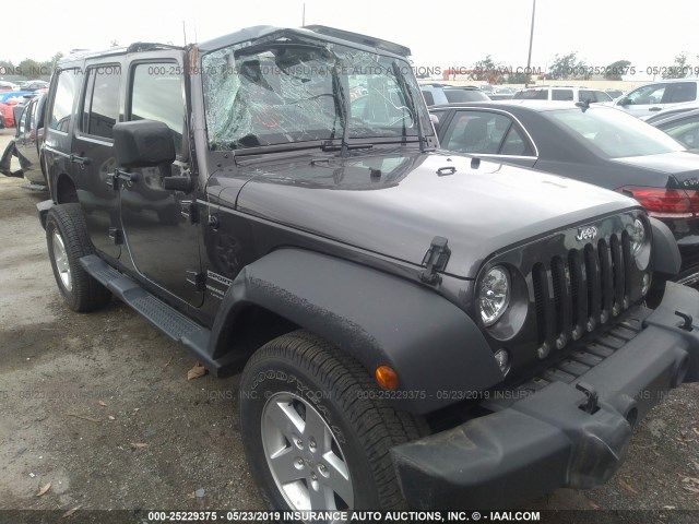 1C4BJWDG9JL886948 - 2018 JEEP WRANGLER UNLIMITE SPORT BLACK photo 6