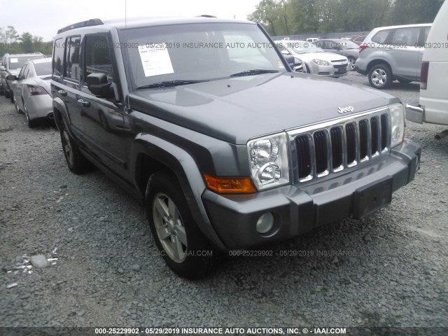 1J8HG48K68C167123 - 2008 JEEP COMMANDER SPORT ნაცრისფერი ფოტო 1
