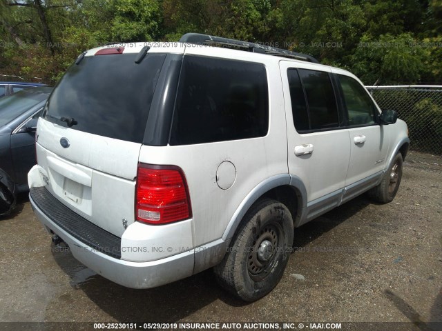 1FMZU65W82ZA38078 - 2002 FORD EXPLORER LIMITED WHITE photo 4