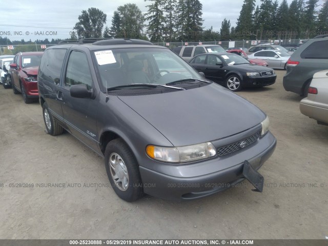 4N2DN1114VD808784 - 1997 NISSAN QUEST XE/GXE GRAY photo 1