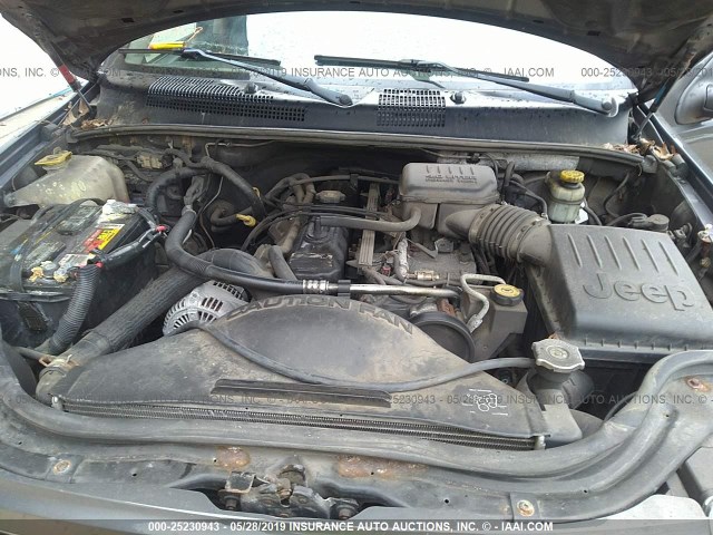 1J4GW48S44C402872 - 2004 JEEP GRAND CHEROKEE LAREDO/COLUMBIA/FREEDOM 灰色 照片 10