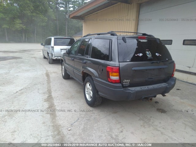 1J4GW48S44C402872 - 2004 JEEP GRAND CHEROKEE LAREDO/COLUMBIA/FREEDOM 灰色 照片 3