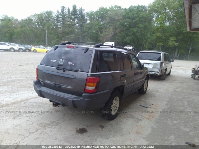 1J4GW48S44C402872 - 2004 JEEP GRAND CHEROKEE LAREDO/COLUMBIA/FREEDOM 灰色 照片 4