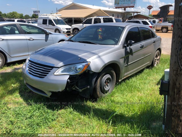 1C3CCBBB8DN557556 - 2013 CHRYSLER 200 TOURING GRAY photo 2