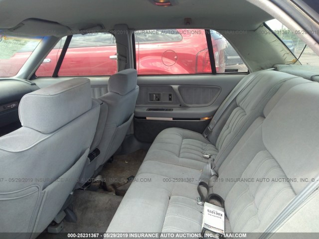 1G3CW53L3M4329997 - 1991 OLDSMOBILE 98 REGENCY ELITE GRAY photo 8