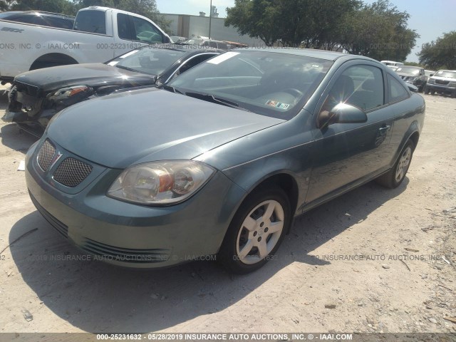 1G2AL18H497141013 - 2009 PONTIAC G5 GREEN photo 2