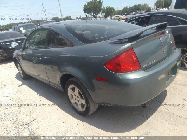 1G2AL18H497141013 - 2009 PONTIAC G5 GREEN photo 3