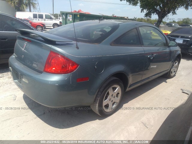 1G2AL18H497141013 - 2009 PONTIAC G5 GREEN photo 4