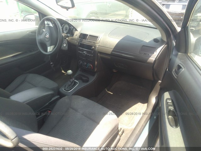1G2AL18H497141013 - 2009 PONTIAC G5 GREEN photo 5