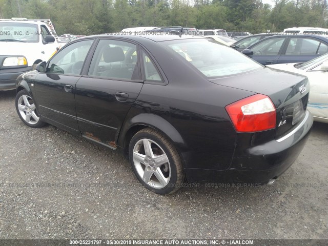 WAULC68E85A067368 - 2005 AUDI A4 1.8T QUATTRO/SPECIAL BLACK photo 3