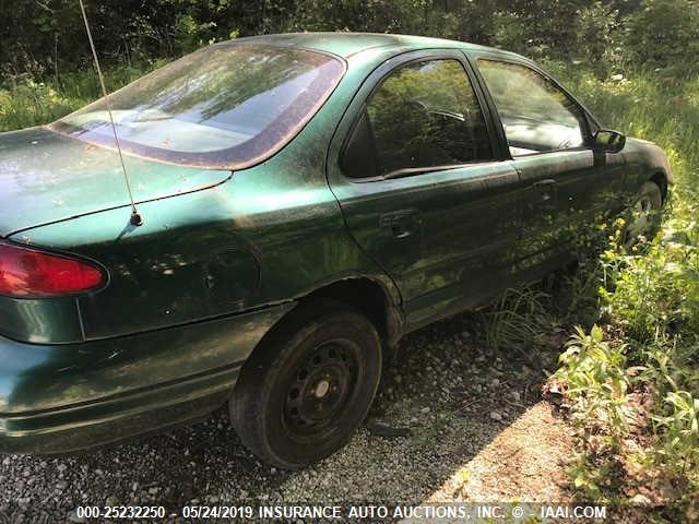 1FAFP6531XK107042 - 1999 FORD CONTOUR LX GREEN photo 4