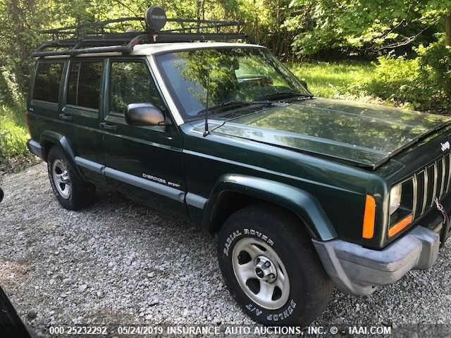 1J4FF68S2XL638724 - 1999 JEEP CHEROKEE SPORT/CLASSIC GREEN photo 1