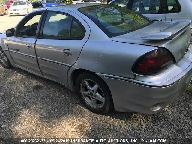 1G2NW52E71C155952 - 2001 PONTIAC GRAND AM GT SILVER photo 3