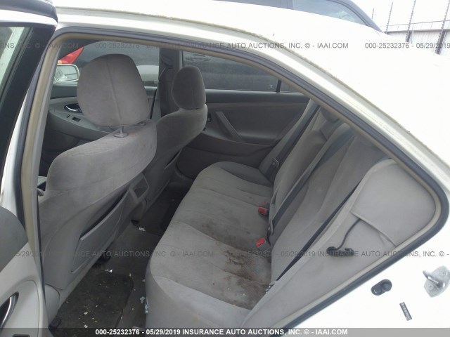 4T1BE46K19U829493 - 2009 TOYOTA CAMRY SE/LE/XLE 白色 照片 8
