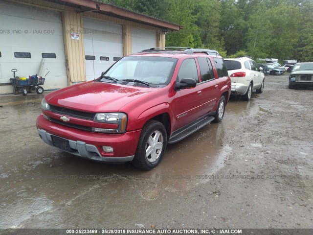 1GNET16SX26127566 - 2002 CHEVROLET TRAILBLAZER EXT 红色 照片 2