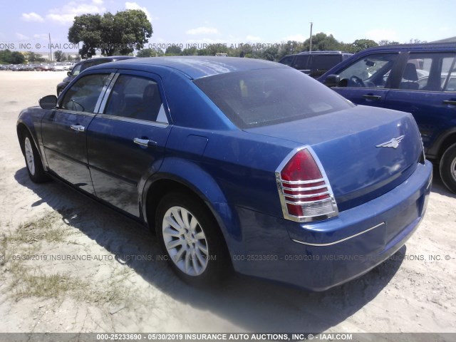 2C3KA43R06H472005 - 2006 CHRYSLER 300 BLUE photo 3