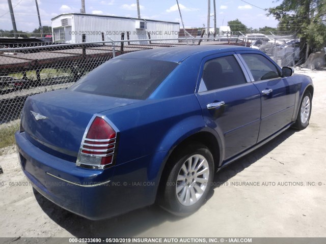 2C3KA43R06H472005 - 2006 CHRYSLER 300 BLUE photo 4