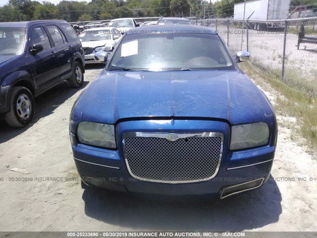 2C3KA43R06H472005 - 2006 CHRYSLER 300 BLUE photo 6