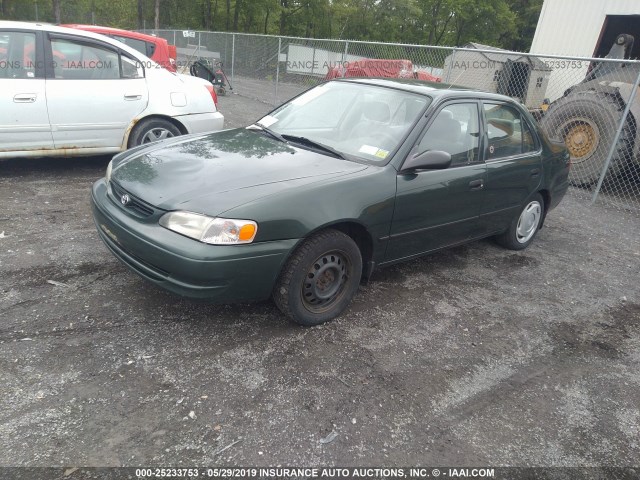 2T1BR12E7YC331320 - 2000 TOYOTA COROLLA VE/CE/LE 绿色 照片 2
