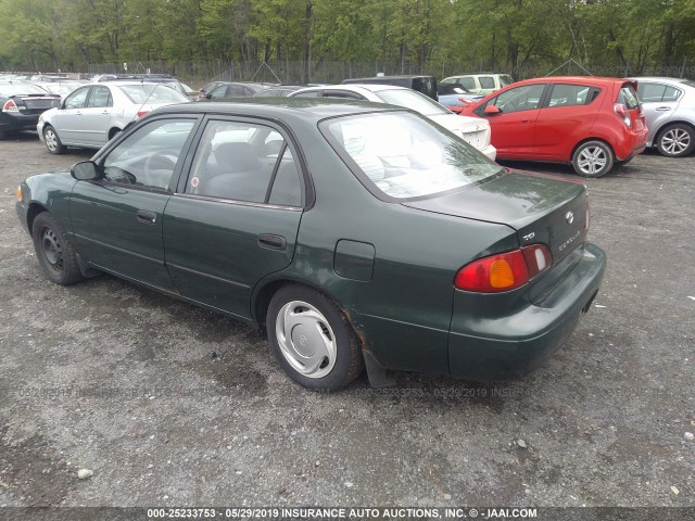 2T1BR12E7YC331320 - 2000 TOYOTA COROLLA VE/CE/LE 绿色 照片 3