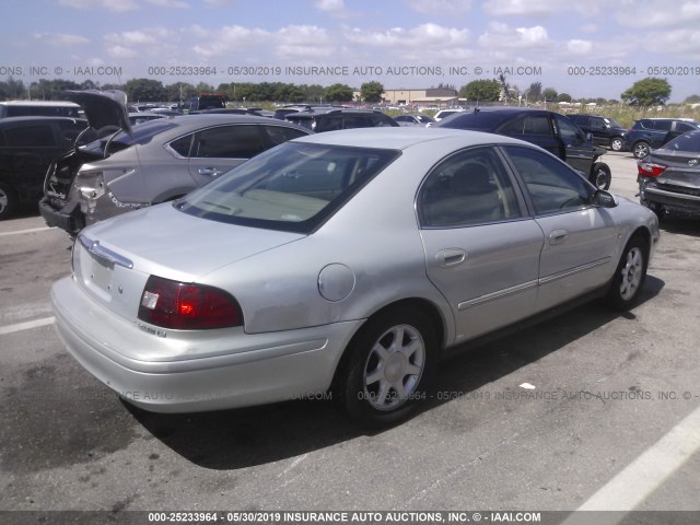 1MEHM55S23G619417 - 2003 MERCURY SABLE LS PREMIUM SILVER photo 4