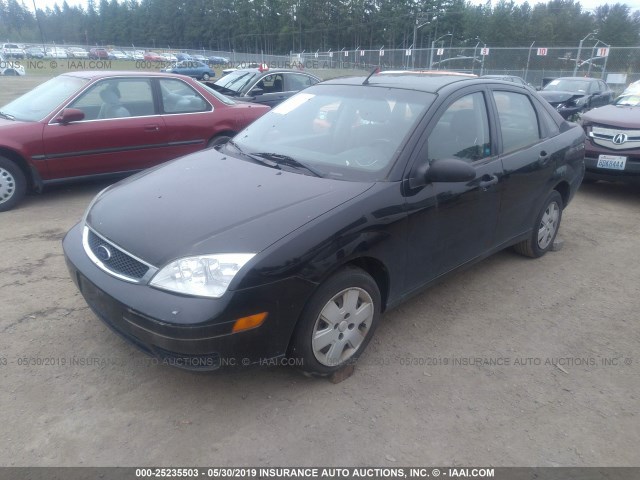 1FAHP34N27W303607 - 2007 FORD FOCUS ZX4/S/SE/SES 黑色 照片 2