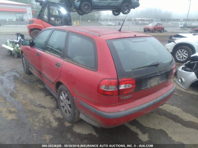 YV1VW2559YF509138 - 2000 VOLVO V40 RED photo 3