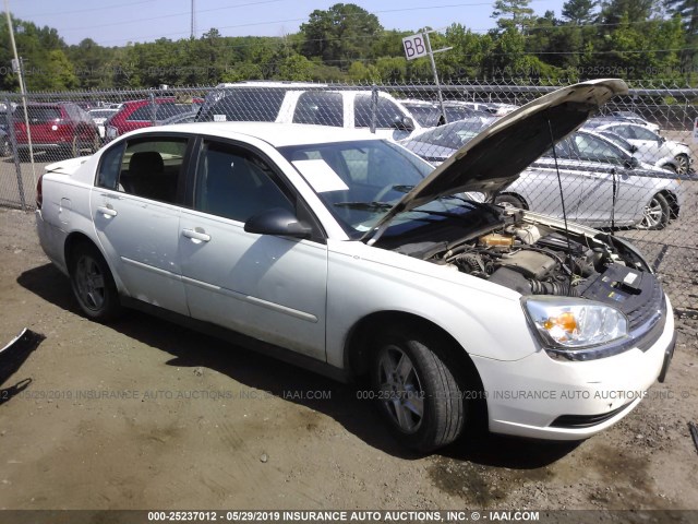 1G1ZT528X4F131527 - 2004 CHEVROLET MALIBU LS WHITE photo 1