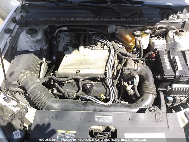 1G1ZT528X4F131527 - 2004 CHEVROLET MALIBU LS WHITE photo 10