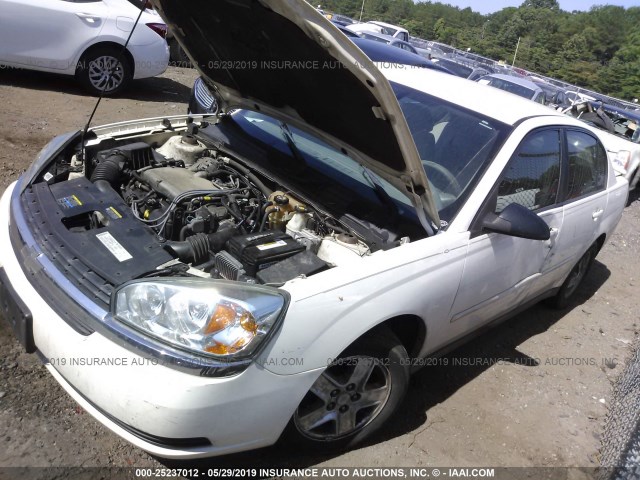 1G1ZT528X4F131527 - 2004 CHEVROLET MALIBU LS WHITE photo 2