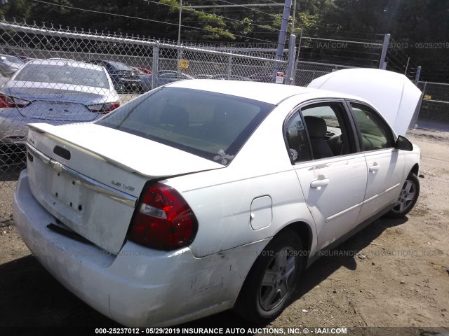 1G1ZT528X4F131527 - 2004 CHEVROLET MALIBU LS WHITE photo 4