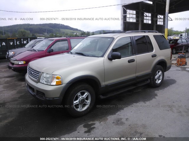 1FMZU73K43UA67193 - 2003 FORD EXPLORER XLT/XLT SPORT/NBX GOLD photo 2