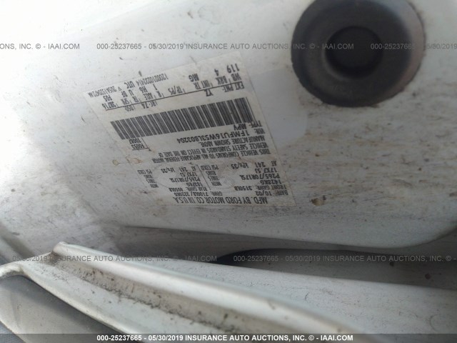 1FMFU16W53LB03204 - 2003 FORD EXPEDITION XLT WHITE photo 9