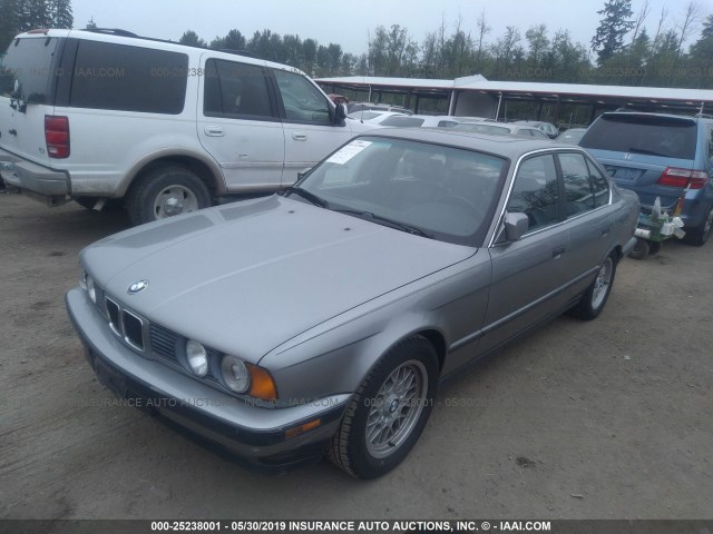 WBAHD2316KBF62032 - 1989 BMW 535 I AUTOMATIC SILVER photo 2
