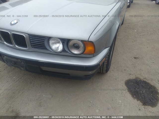 WBAHD2316KBF62032 - 1989 BMW 535 I AUTOMATIC SILVER photo 6