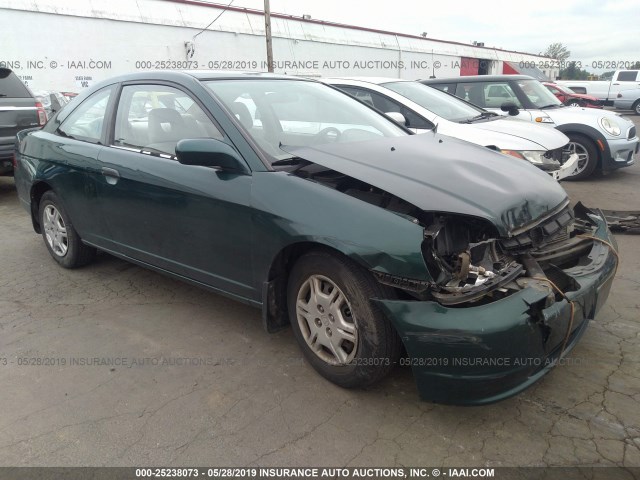 1HGEM21201L090404 - 2001 HONDA CIVIC DX GREEN photo 1