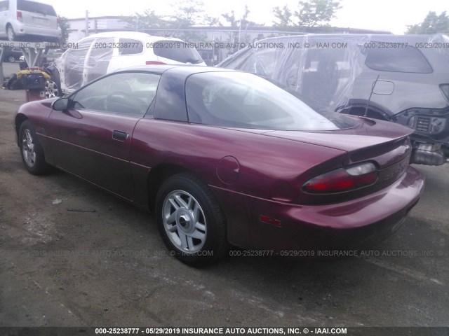 2G1FP22P8P2137572 - 1993 CHEVROLET CAMARO Z28 RED photo 3