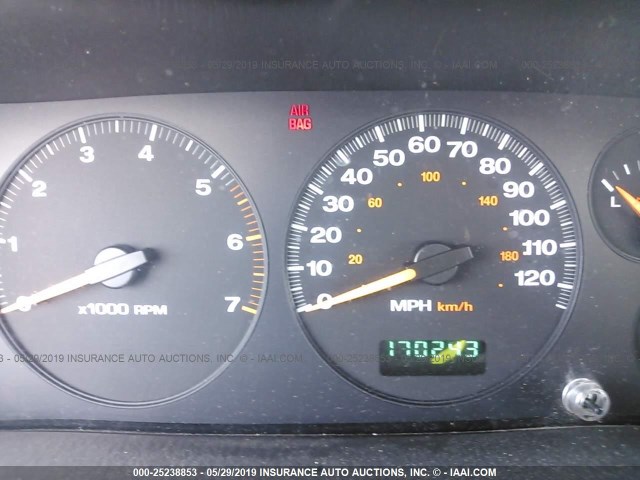 1J4GW48S74C254135 - 2004 JEEP GRAND CHEROKEE LAREDO/COLUMBIA/FREEDOM 红色 照片 7