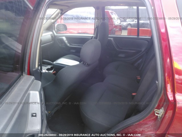 1J4GW48S74C254135 - 2004 JEEP GRAND CHEROKEE LAREDO/COLUMBIA/FREEDOM 红色 照片 8