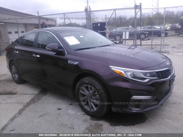 5XXGT4L35KG330950 - 2019 KIA OPTIMA LX/S PURPLE photo 1