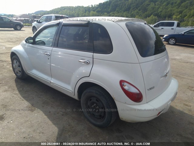 3A8FY48B68T213249 - 2008 CHRYSLER PT CRUISER WHITE photo 3