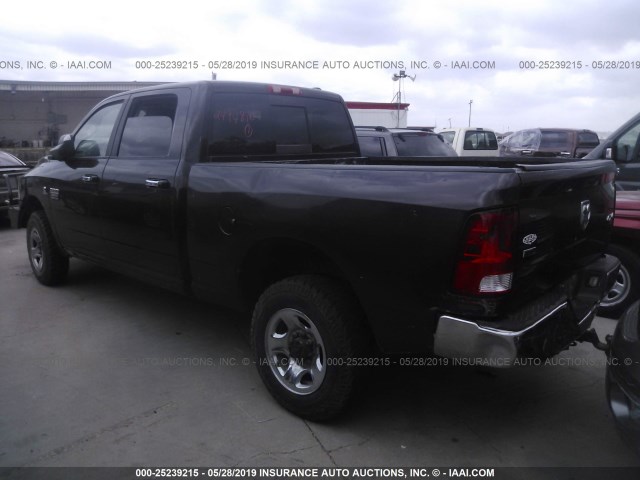 3D7UT2CL5BG566220 - 2011 DODGE RAM 2500 BLACK photo 3