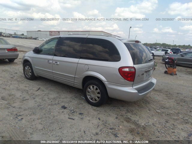 2C8GP64L33R327048 - 2003 CHRYSLER TOWN & COUNTRY LIMITED SILVER photo 3