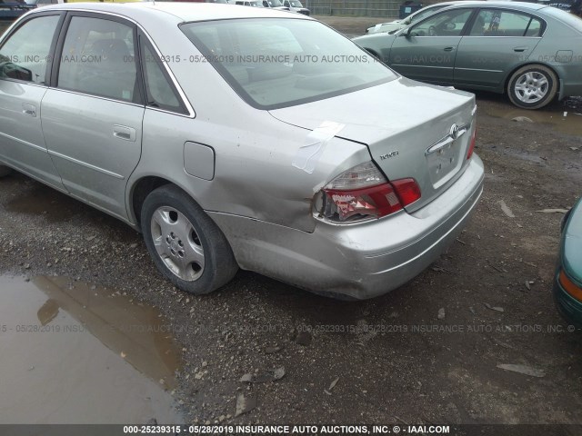 4T1BF28B34U367655 - 2004 TOYOTA AVALON XL/XLS SILVER photo 6