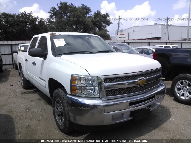 3GCPCREA4CG215148 - 2012 CHEVROLET SILVERADO C1500  LS WHITE photo 1