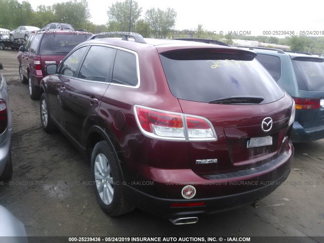 JM3TB28V880124166 - 2008 MAZDA CX-9 RED photo 3