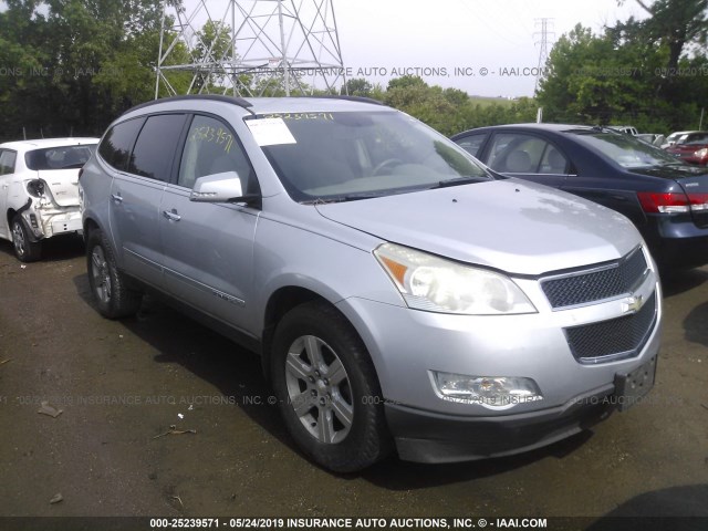 1GNEV23D49S178343 - 2009 CHEVROLET TRAVERSE LT SILVER photo 1