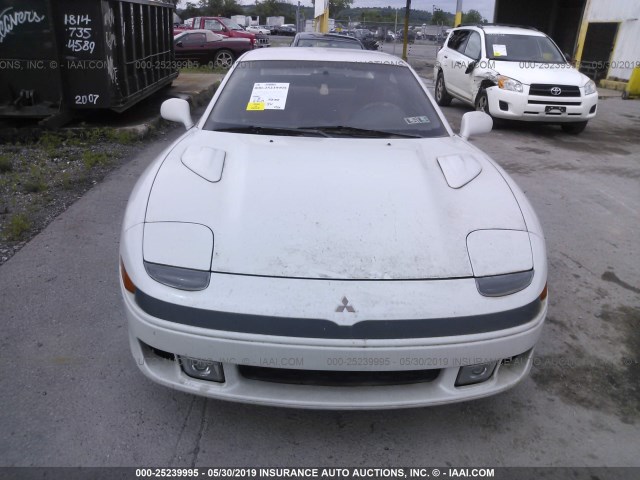 JA3XD64BXNY037341 - 1992 MITSUBISHI 3000 GT SL WHITE photo 6