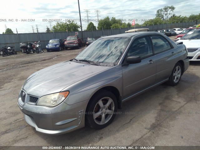 JF1GD61637H524916 - 2007 SUBARU IMPREZA 2.5I GRAY photo 2