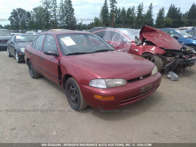 1Y1SK5263VZ411151 - 1997 GEO PRIZM LSI BURGUNDY photo 1